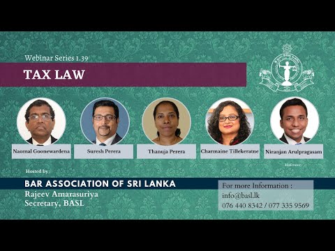 BASL Webinar 1.39 - Tax Law : Insights
