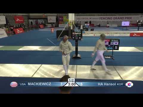 Seoul Grand Prix 2023 SMS - L32 - Andrew Mackiewicz USA v Ha Hansol KOR