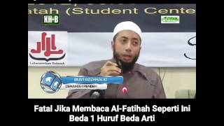 Download lagu Bacaan Al-Fatihah yang benar dan yang keliru mp3 Download lagu Bacaan Al-Fatihah yang benar dan yang keliru mp3
