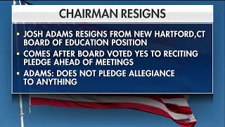CT School Board Chairman Resigns After Vote to Recite Pledge of Allegiance