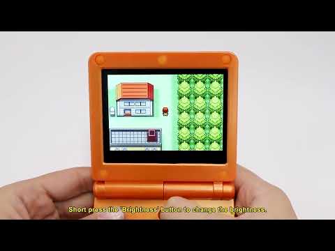 Newest 2023 Gameboy Advance SP IPS V5 HD Installation Backlit Screen Upgrade MOD 3" HD  W/ Touch