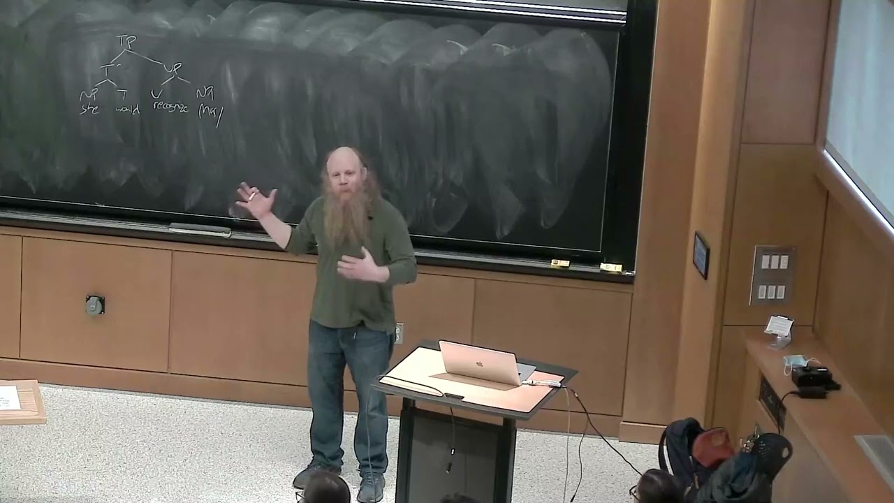 Lecture 13: Syntax, Part 3