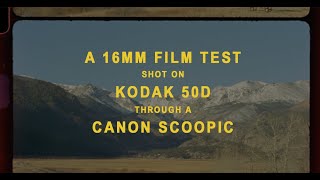 The Rocky Mountains on 16mm Film - Kodak 50D - Canon Scoopic.