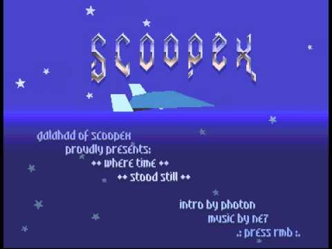 Scoopex - Where Time Stood Still - Amiga Intro
