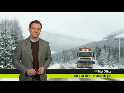 Thursday mid-morning forecast 01/03/2018