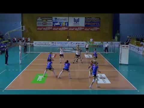 PTPS Piła - Tauron MKS Dąbrowa Górnicza 2:3 Highlights