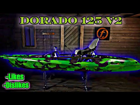 FeelFree Kayaks Dorado 125 V2 FULL Walkthrough and Review
