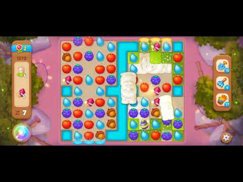 Gardenscapes Level 1270 [No booster] #gardenscapesgame #powerseekers #tranding