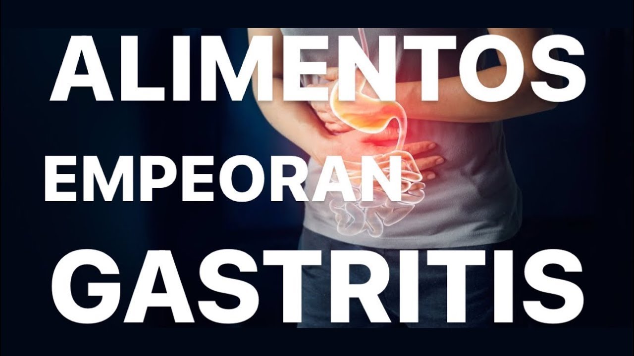 ¡Descubre 13 ALIMENTOS que EMPEORAN GASTRITIS! Los resultados te sorprenderán | Dr. Carlos Jaramillo
