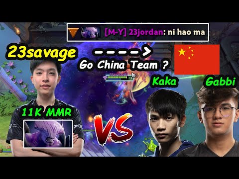 23savage - [Faceless Void] 11K MMR Beast Carry vs Gabbi IG.Kaka Dota 2 pro Gameplay Perspective 7.27