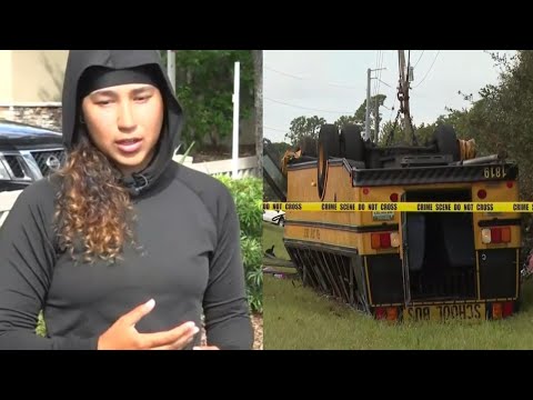 Witness speaks out after deadly school bus crash in Florida: 