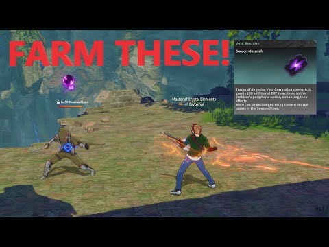 Easy place to farm Void Residue!