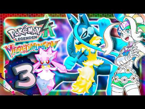 POKÉMON LEGENDEN: Z-A 🗼 MEGA-DIMENSION #3: Connie, Mega-Lucario Z & Diancie