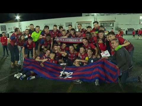 El Ferreries guanya la final de Copa de Divisió d'Honor contra l'Sporting de Maó (2-0)
