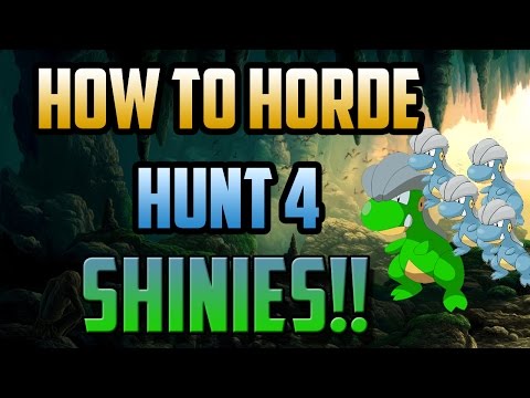 SHINY HORDE TUTORIAL/GUIDE! | How to Shiny Hunt in ORAS P1. | Omega Ruby Alpha Sapphire
