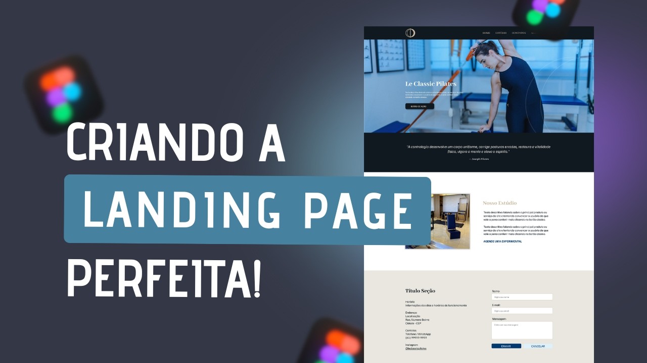 DOMINE as FERRAMENTAS básicas do FIGMA | Configurando o frame e alinhamentos #2