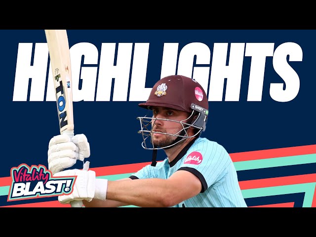 Will Jacks Smashes 97 In London Derby | Surrey v Middlesex – Highlights | Vitality Blast 2025