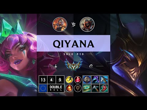 Qiyana Mid vs Zed: Legendary - EUW Challenger Patch 14.15