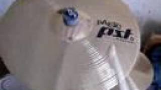 Video thumbnail for Paiste pst 5 Rock Crash 16" by JR LIVES