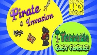 Terraria Pirate Invasion - Easy Farm