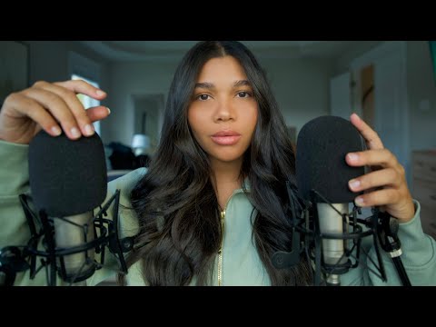 ASMR | Fast & Aggressive Unique Mouth Sounds and Inaudible Whispers at 100% Sensitivity 🍭