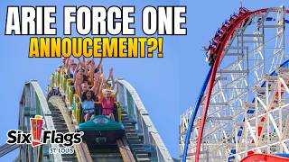 Six Flags St. Louis Is Making a HUGE Announcement Tomorrow… Arie Force One