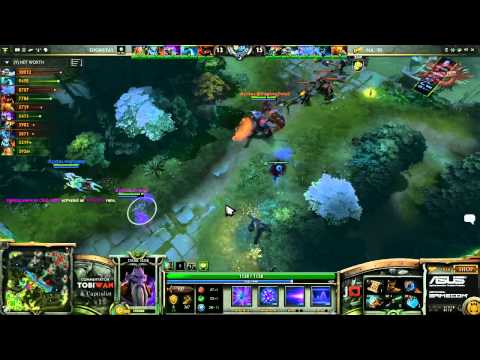 Natus Vincere vs Team Dignitas Game 1   Dreamhack Summer 2013 DOTA 2  Quarter Final TobiWan