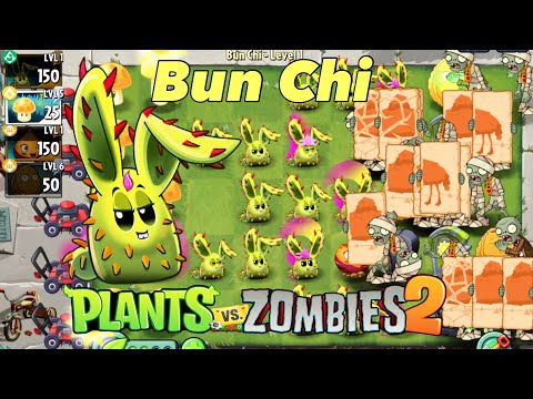 Pvz2 Bun Chi vs Zombies! New Plant Nursery! @EpicClashAttacks