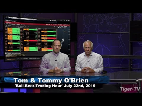 July 22nd, The Bull-Bear Trading Hour on TFNN - 2019
