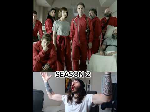 We Rank every season of money heist.#moneyheist #shorts