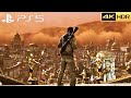 Uncharted 3: Drake's Deception Remastered (PS5) 4K Gameplay Chapter 21: The Atlantis of the Sands