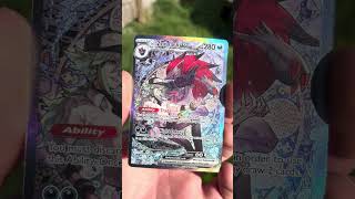 Ascended Heroes N’s Zoroark in 5:44PM Sunlight! #nszoroark #pokemon #zoroark #pokemoncards #tcg
