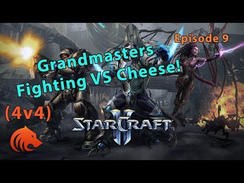 StarCraft 2: Meeting Grandmasters in 4v4! (ft Florencio, printf & TurkeyDano)