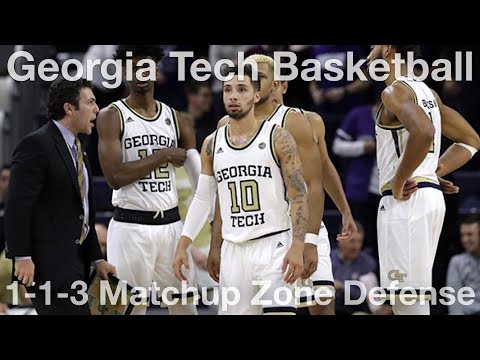 Georgia Tech 1-1-3 Matchup Zone Defense