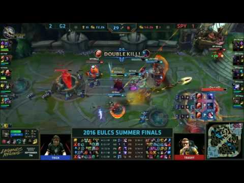 G2 Perkz - Unofficial Pentakill vs Splyce League of Legends
