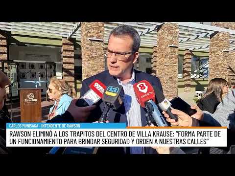 Rawson sacó a los trapitos de Villa Krause: Munisaga explicó las razones