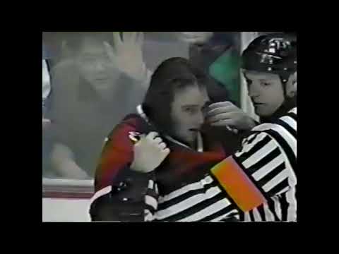 Ruslan Salei Headbutts Sergei Krivokrasov Feb. 1st, 1998