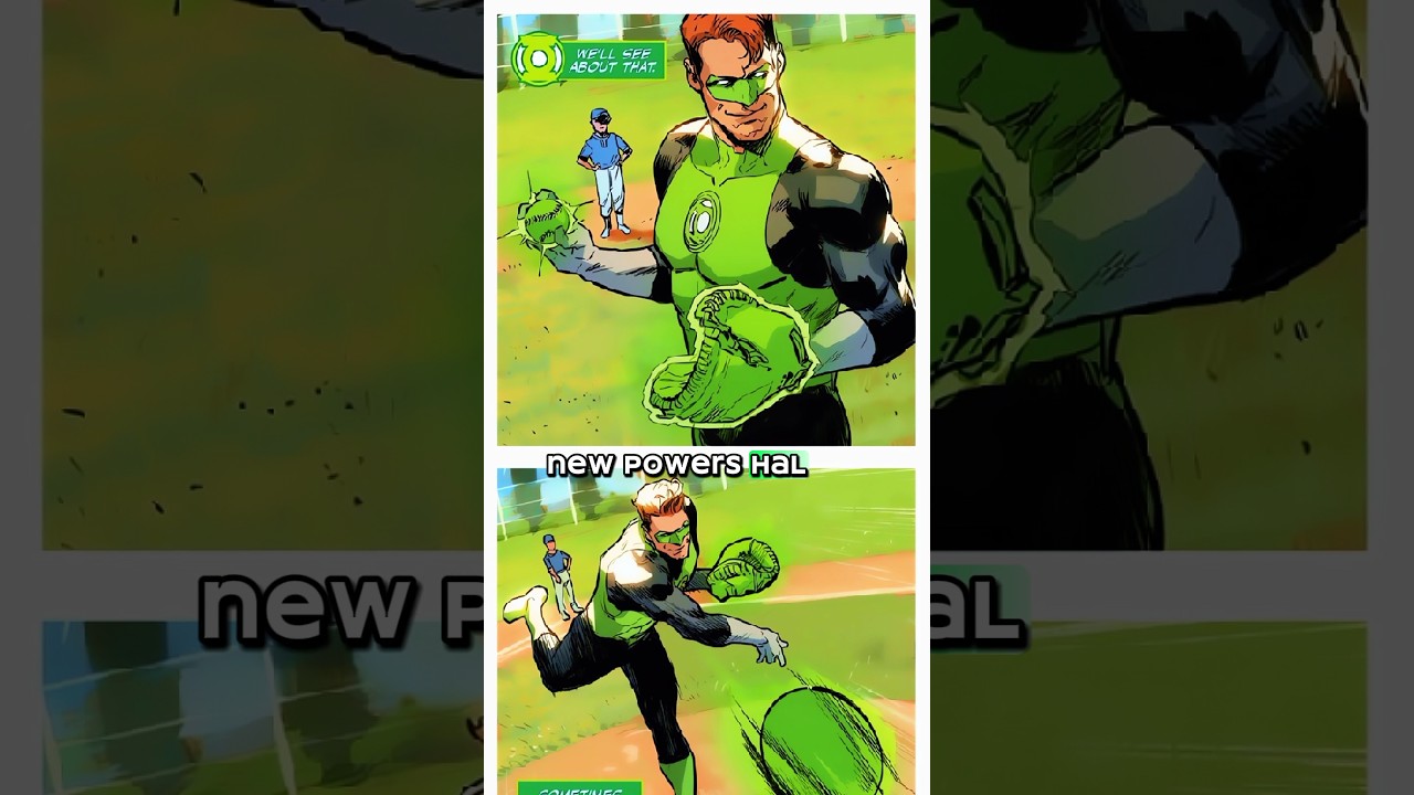 Hal's new ring can create extremely realistic constructs.