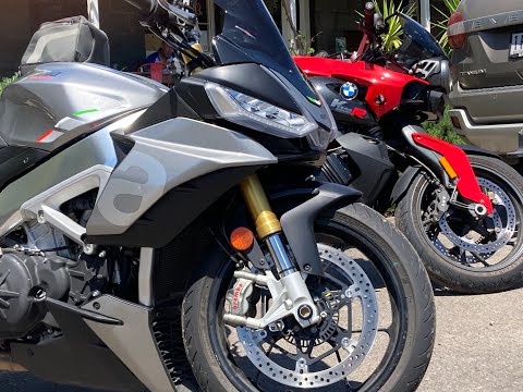 Thumbnail for Chasing BMW K1300R over Mount Alexander | 2021 Aprilia Tuono V4 1100 RR by BMW K1300R