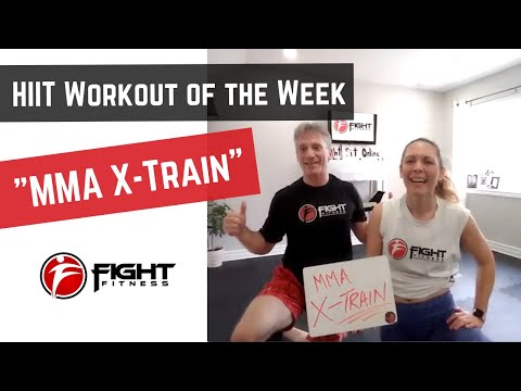 45 Minute Bodyweight MMA Workout - Workout of the Week: "MMA X-Train"