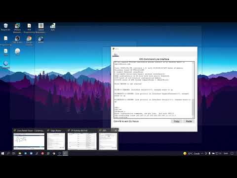 Video SRWE - 15.6.1 Packet Tracer - Configure IPv4 and IPv6 Static and Default Routes