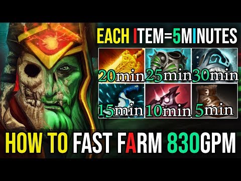 ULTRA FARMING SPEED 830GPM 26Kills [Wraith King] The King has Awakened Ramzes 7.19 | Dota 2 FullGame