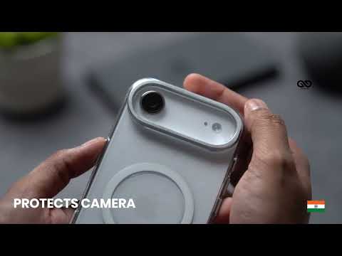 MagSafe Transparent Slim Hard Case With Kickstand For iPhone Air