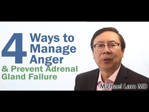 Prevent Adrenal Gland Failure with Anger Management
