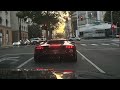 Lamborghini Aventador SV terrorizing Beverly Hills.