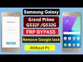 Samsung G532 FRP Bypass Samsung Grand Prime Plus Frp Bypass Latest Update Samsung Frp Unlock