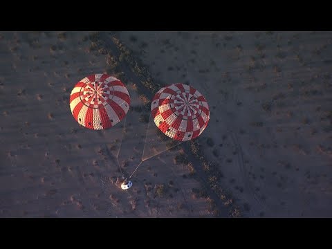 Orion Spacecraft Parachutes Test, 15 December 2017