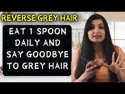 ⭐ No More Grey Hair! Turn It Black Naturally & Keep It Forever!