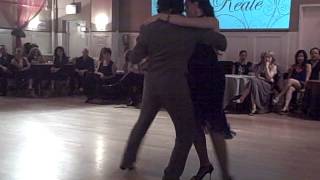 Mariana Galassi and Julio Mendez at Salon Reale, NYC 2013. Argentine Tango. Milonga.