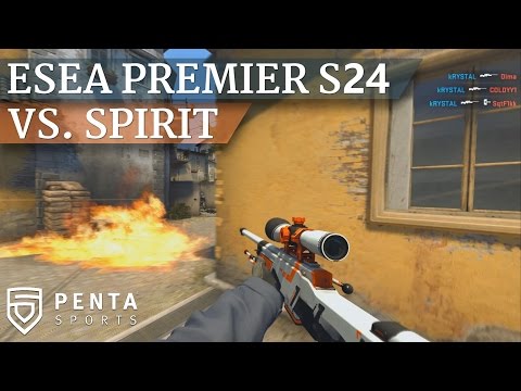 ESEA Premier Season 24 Europe: PENTA Sports VS. Spirit